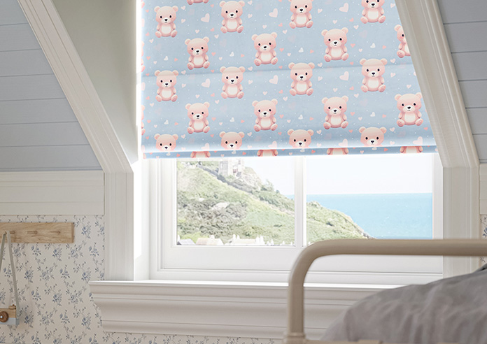 Little Bear, Pastels - Roman Blind - Image 5